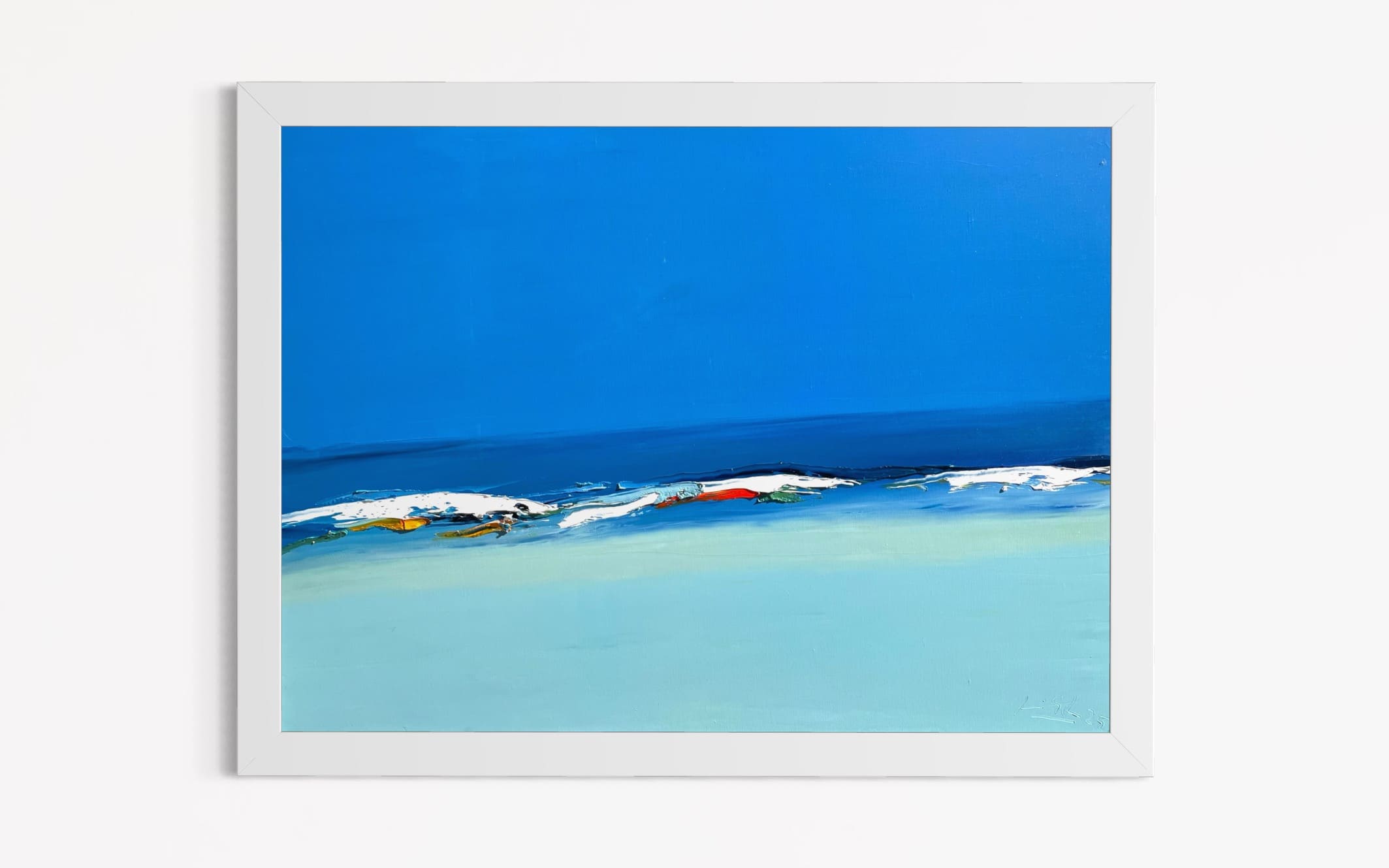 Là où le bleu repose — variation