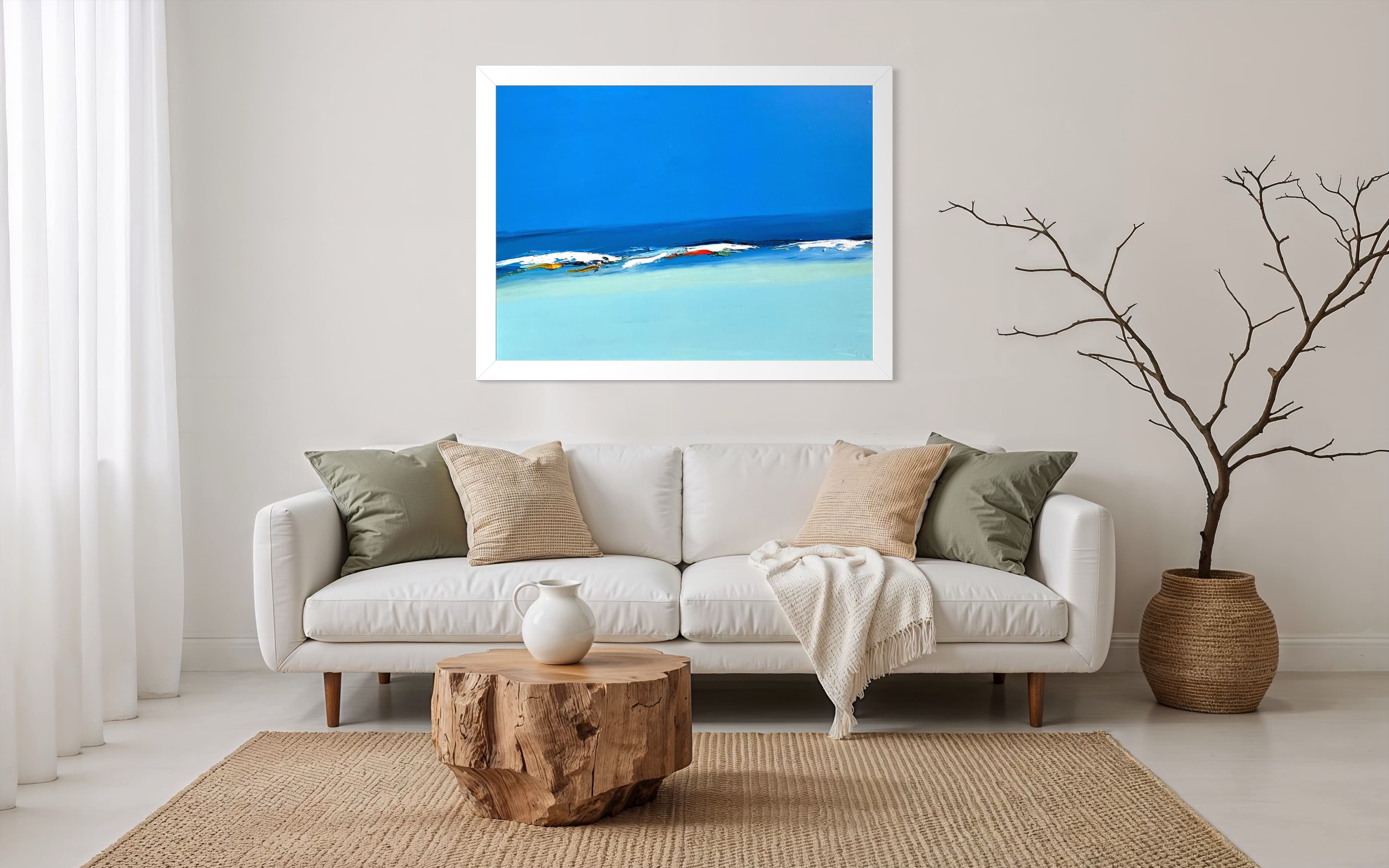 là où le bleu repose — mise en situation intérieure